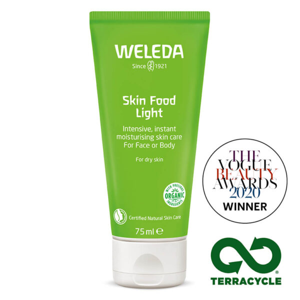 Weleda Skin Food Light moisturiser 75ml green packaging
